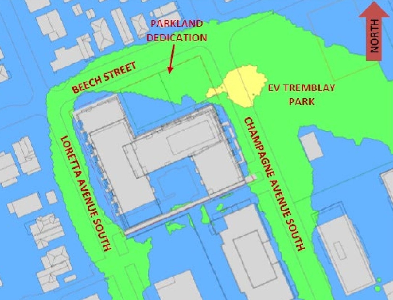 Construction site plan for project from page 17 of the file '2025-12-24 - Planning Rationale & Urban Design Brief - D01-01-25-0027 & D02-02-25-0103'