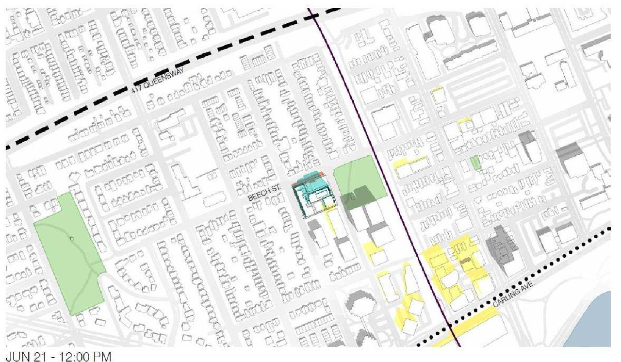 Construction site plan for project from page 18 of the file '2025-12-24 - Planning Rationale & Urban Design Brief - D01-01-25-0027 & D02-02-25-0103'