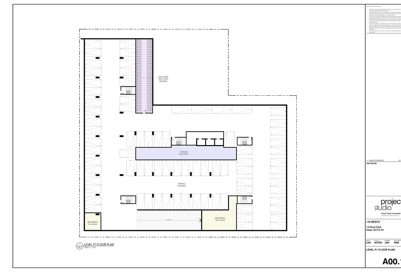 Floor plan for project from page 1 of the file '2025-12-24 - Floor Plans - D01-01-25-0027 & D02-02-25-0103'