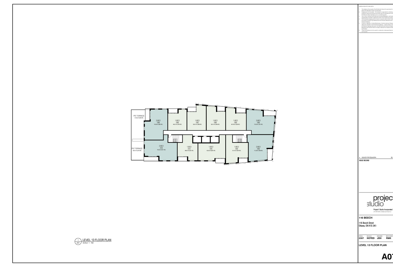 Floor plan for project from page 9 of the file '2025-12-24 - Floor Plans - D01-01-25-0027 & D02-02-25-0103'