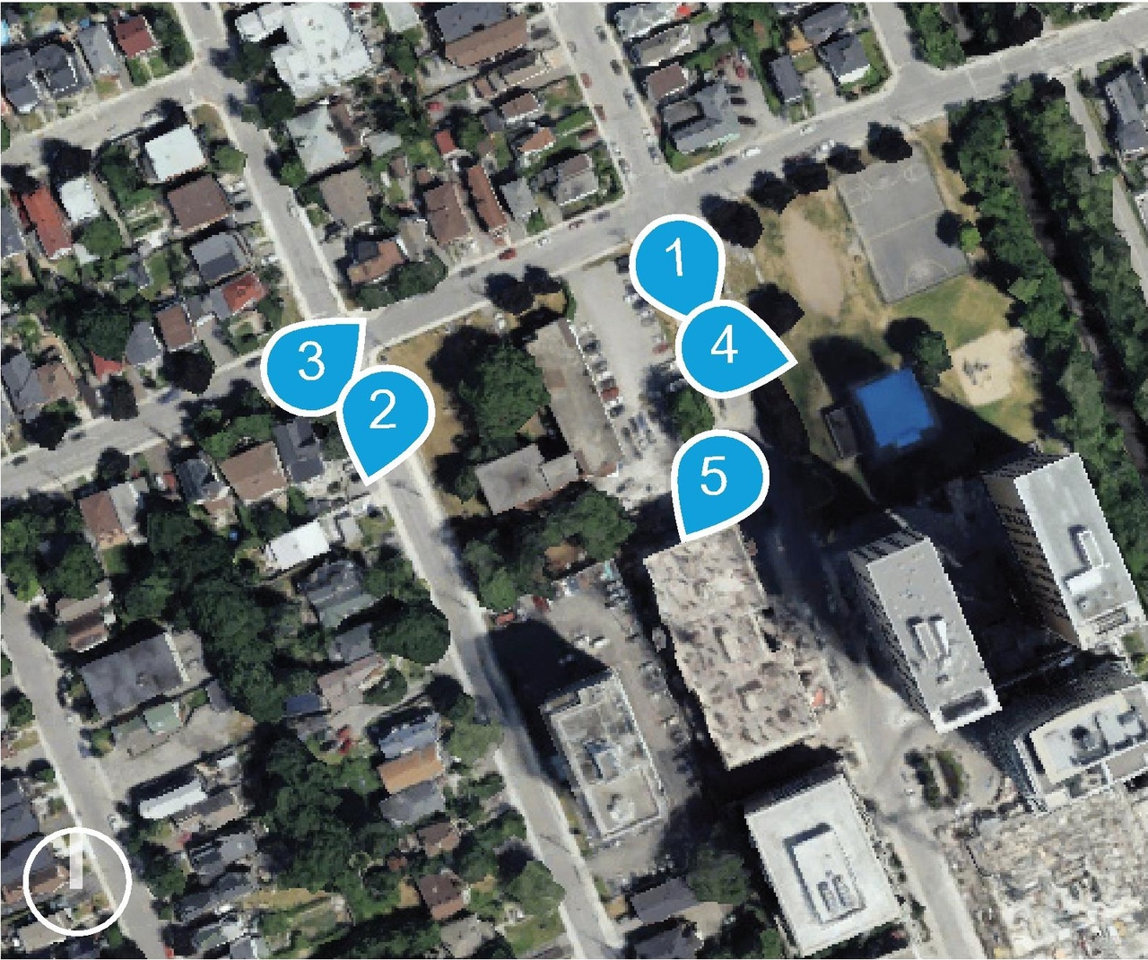 Construction site plan for project from page 15 of the file '2026-02-27 - UDRP Report - D01-01-25-0027 & D02-02-25-0103'