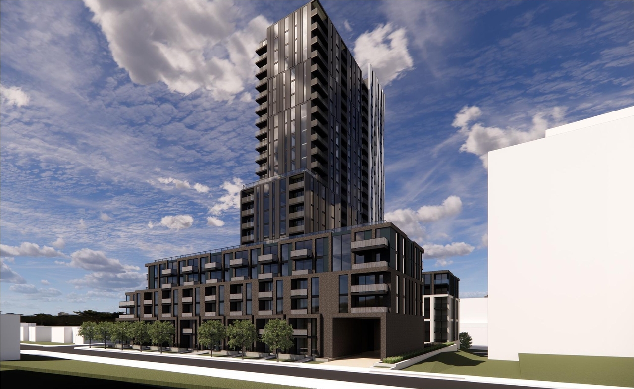 Rendering of building from page 18 of the file '2026-02-27 - UDRP Report - D01-01-25-0027 & D02-02-25-0103'