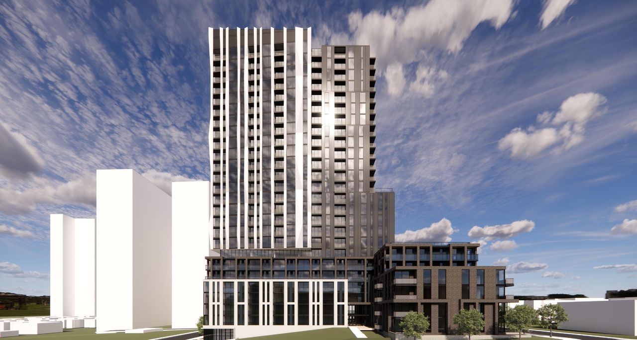 Rendering of building from page 29 of the file '2026-02-27 - UDRP Report - D01-01-25-0027 & D02-02-25-0103'