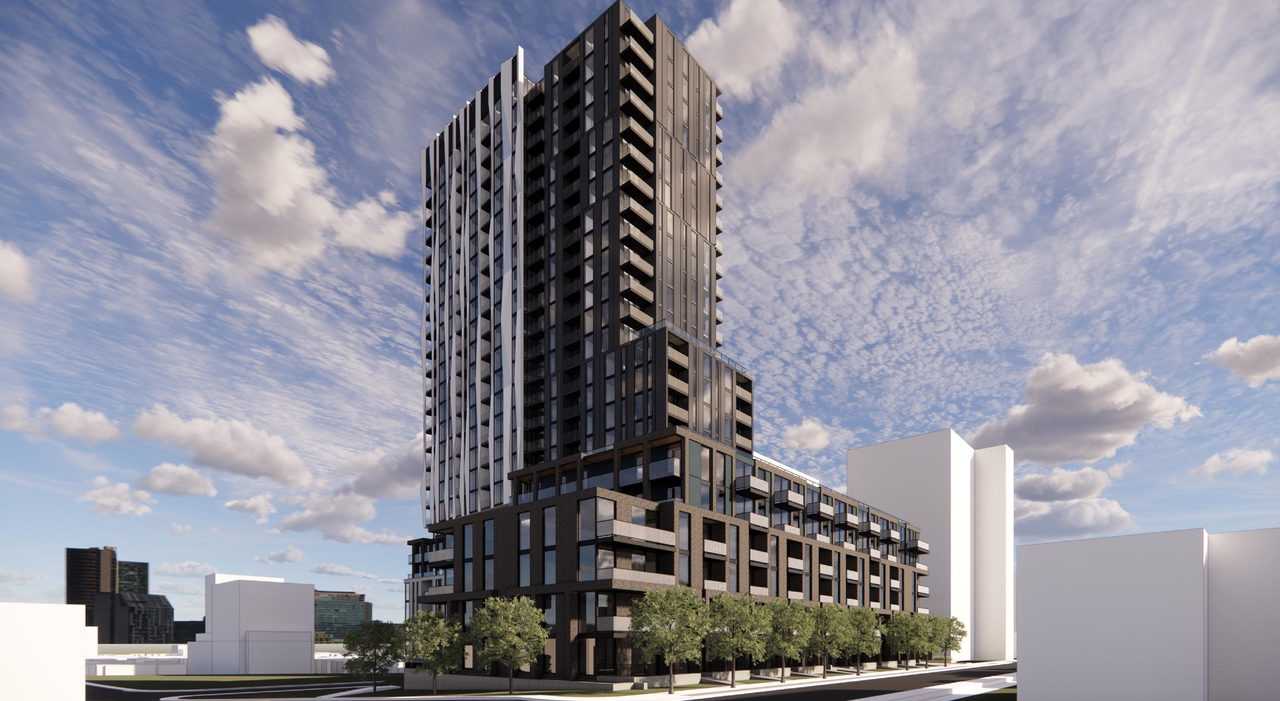 Rendering of building from page 30 of the file '2026-02-27 - UDRP Report - D01-01-25-0027 & D02-02-25-0103'