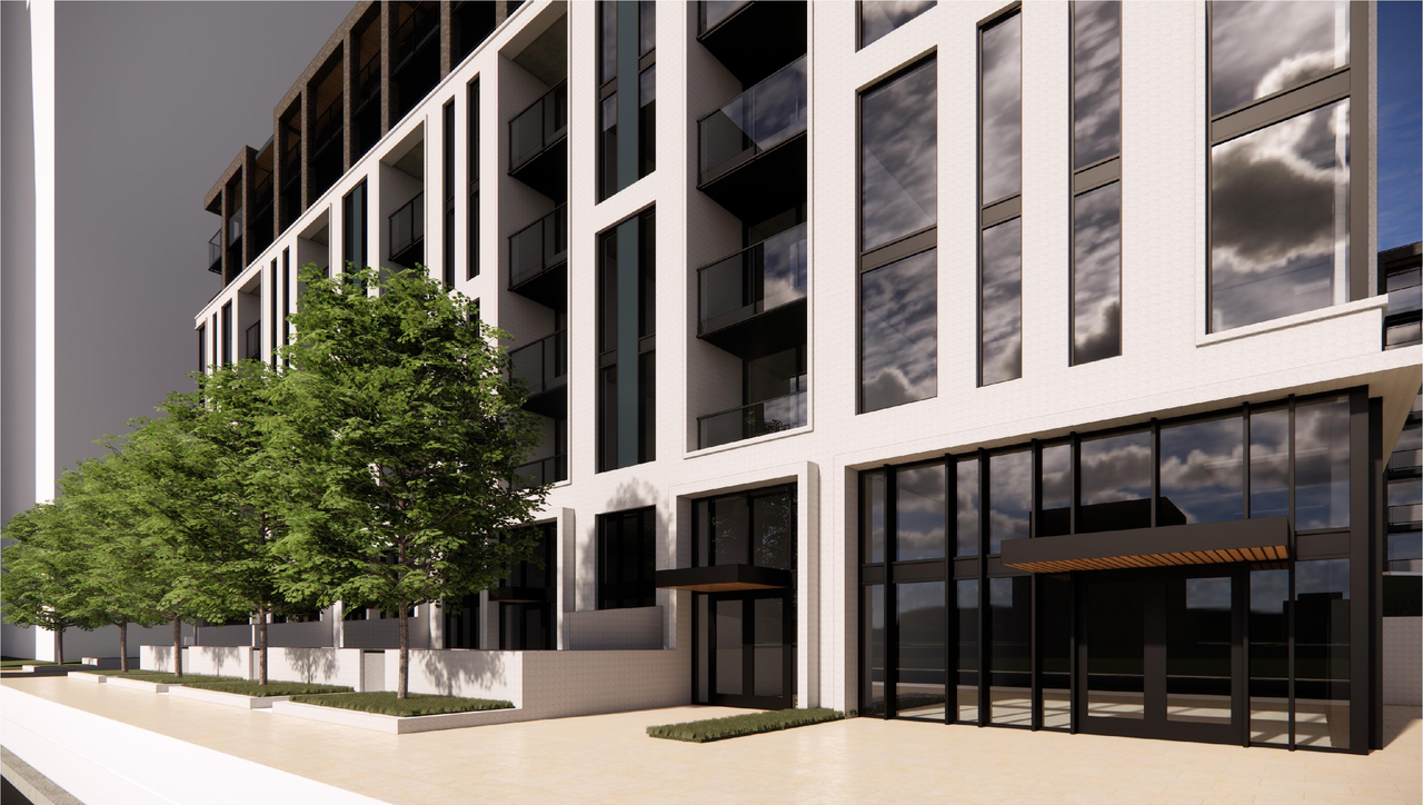 Rendering of building from page 36 of the file '2026-02-27 - UDRP Report - D01-01-25-0027 & D02-02-25-0103'