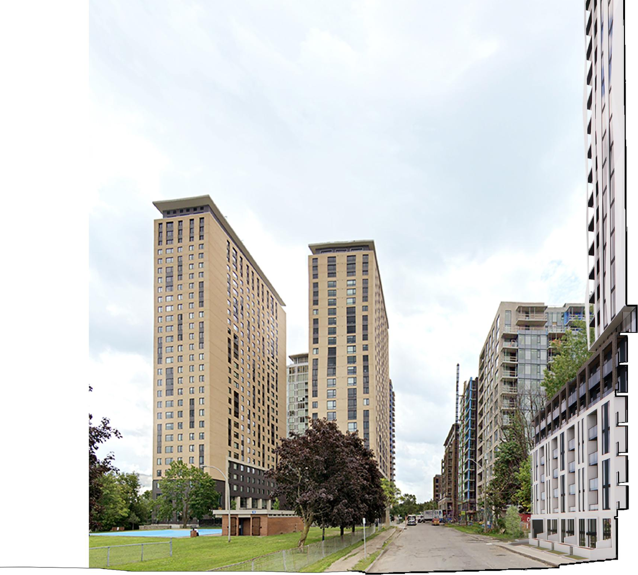 Rendering of building from page 39 of the file '2026-02-27 - UDRP Report - D01-01-25-0027 & D02-02-25-0103'