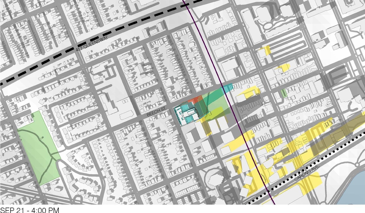 Construction site plan for project from page 55 of the file '2026-02-27 - UDRP Report - D01-01-25-0027 & D02-02-25-0103'