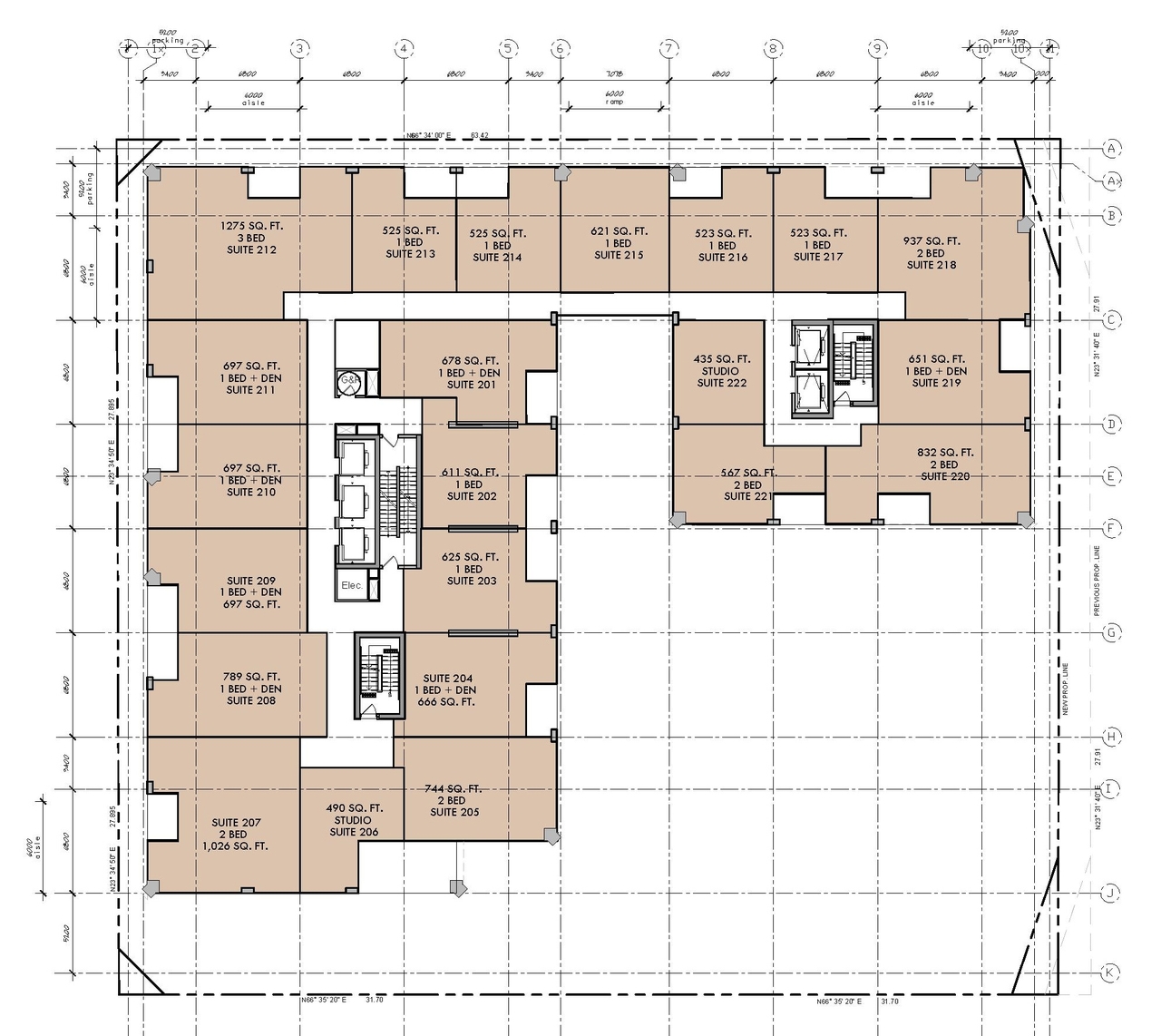 Floor plan for project from page 4 of the file '2026-05-26 - Floor Plans - D01-01-26-0002 & D02-02-26-0003'