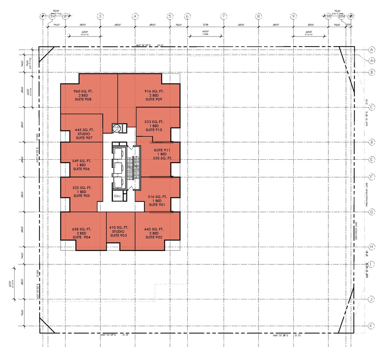 Floor plan for project from page 7 of the file '2026-01-26 - Conceptual Floor Plans - D01-01-26-0002 & D02-02-26-0003'