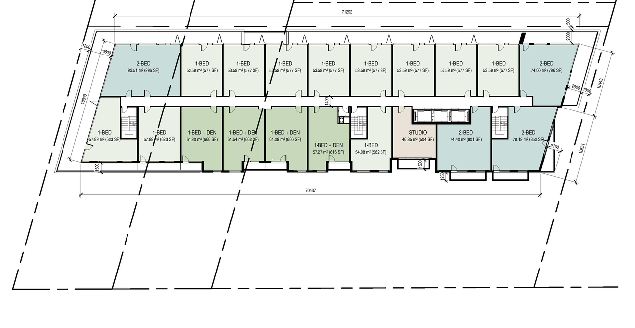 Floor plan for project from page 8 of the file '2026-08-10 - Floor Plans - D01-01-26-0003 & D02-02-26-0008'