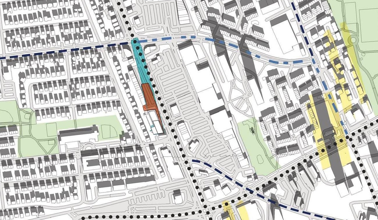 Construction site plan for project from page 36 of the file '2026-02-06 - Urban Design Brief - D01-01-26-0003 & D02-02-26-0008'