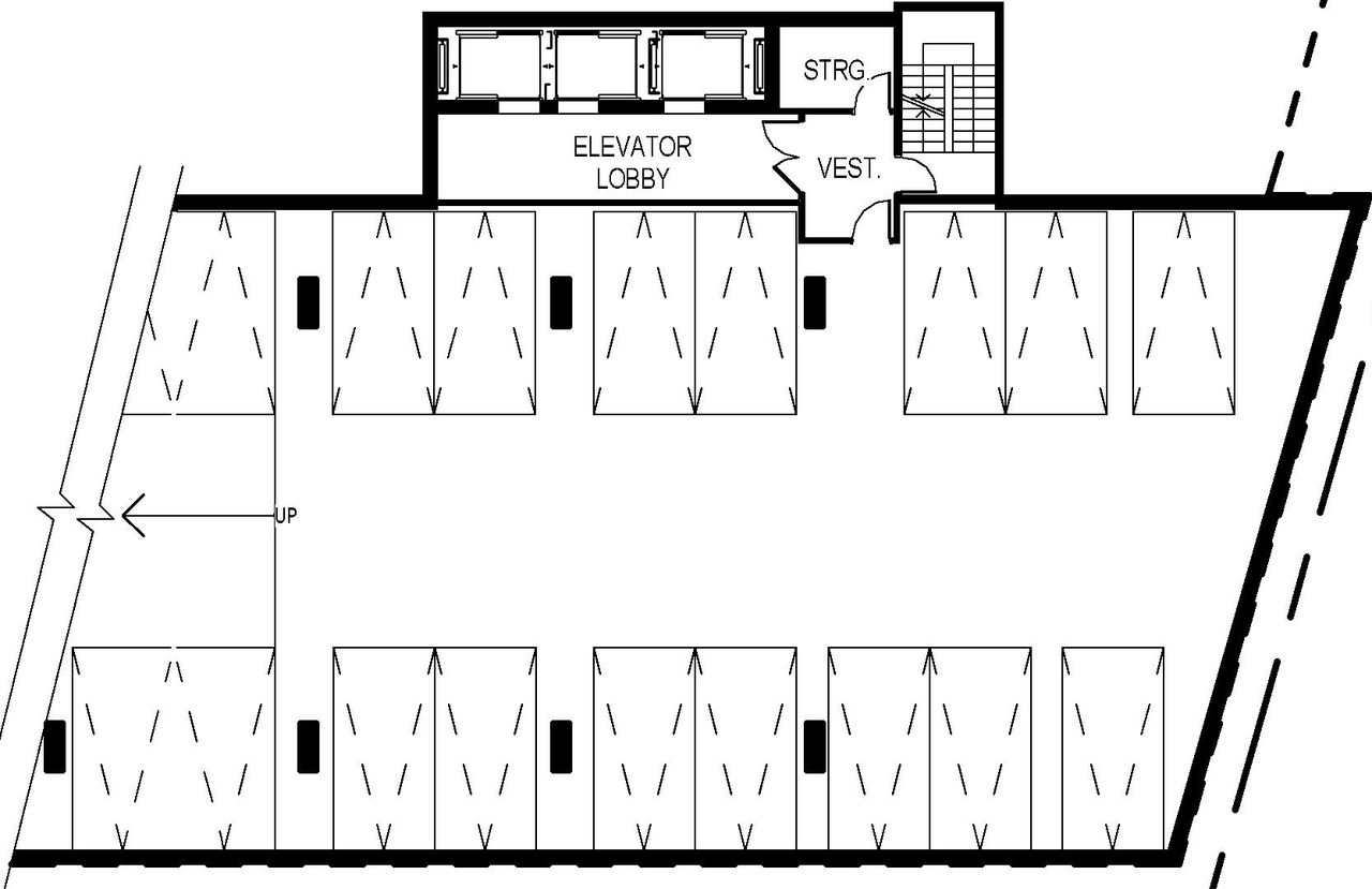 Floor plan for project from page 24 of the file '2026-02-13 - Urban Design Brief - D01-01-26-0003 & D02-02-26-0008'