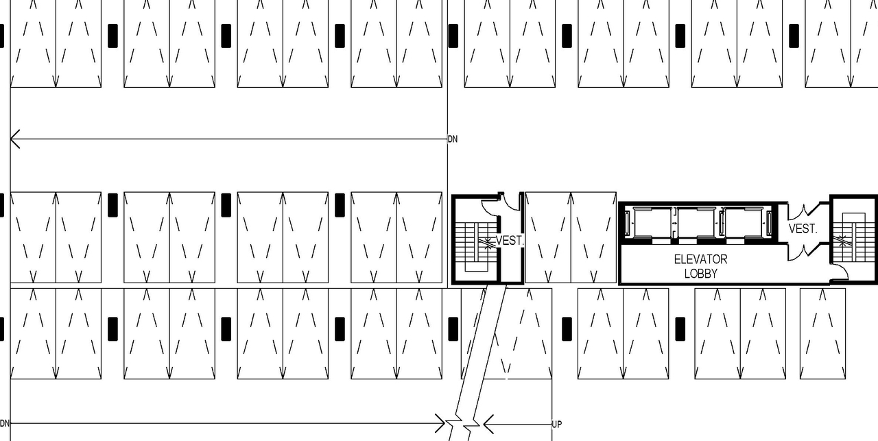 Floor plan for project from page 25 of the file '2026-02-13 - Urban Design Brief - D01-01-26-0003 & D02-02-26-0008'