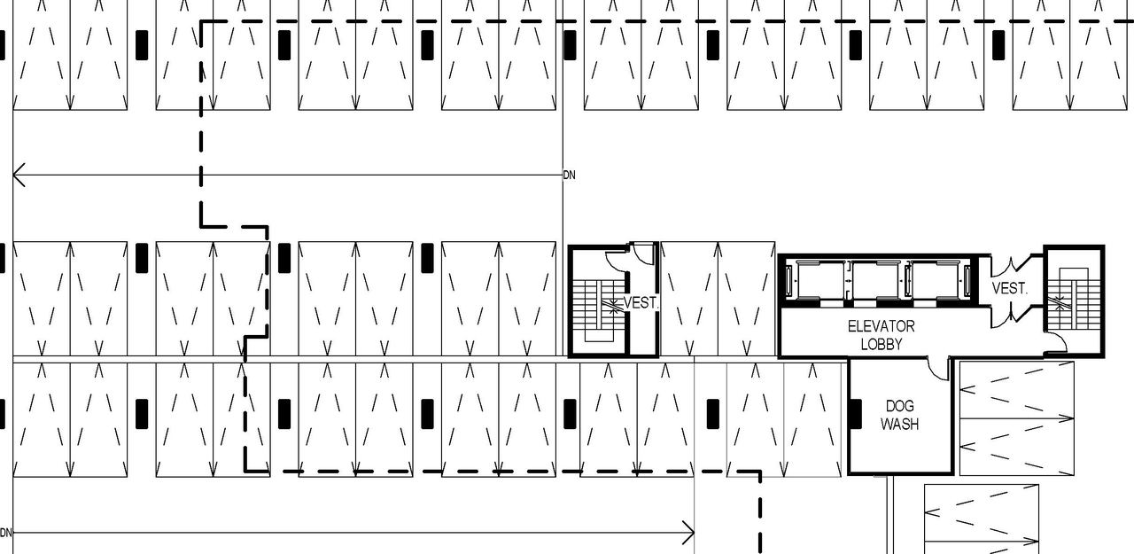 Floor plan for project from page 27 of the file '2026-02-13 - Urban Design Brief - D01-01-26-0003 & D02-02-26-0008'