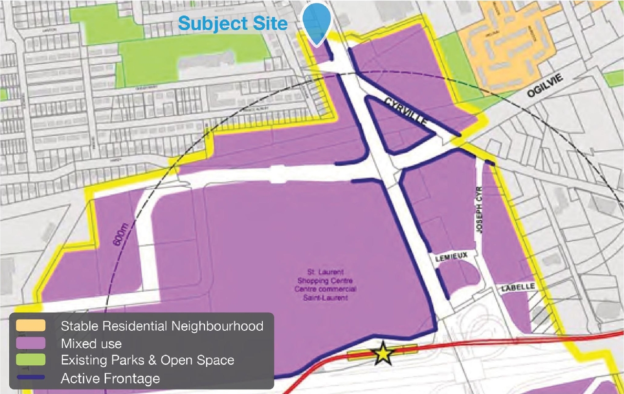 Construction site plan for project from page 6 of the file '2026-02-13 - Urban Design Brief - D01-01-26-0003 & D02-02-26-0008'