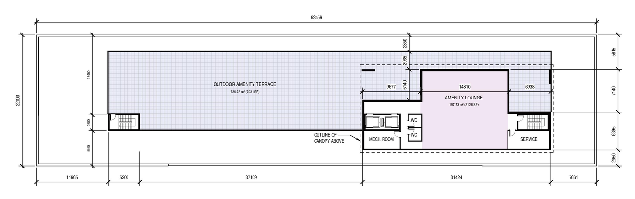 Floor plan for project from page 48 of the file '2026-08-24 - Urban Design Brief - D01-01-26-0015 & D02-02-26-0069'