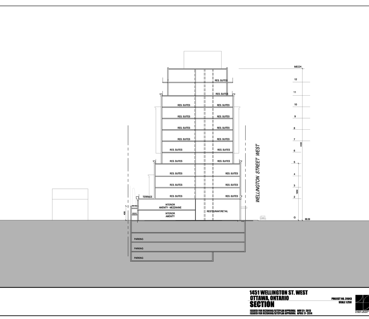 Image from page 17 of the file 'D02-02-13-0116 Site Plan, Floor Plans, Elevations - Revised April 2014'