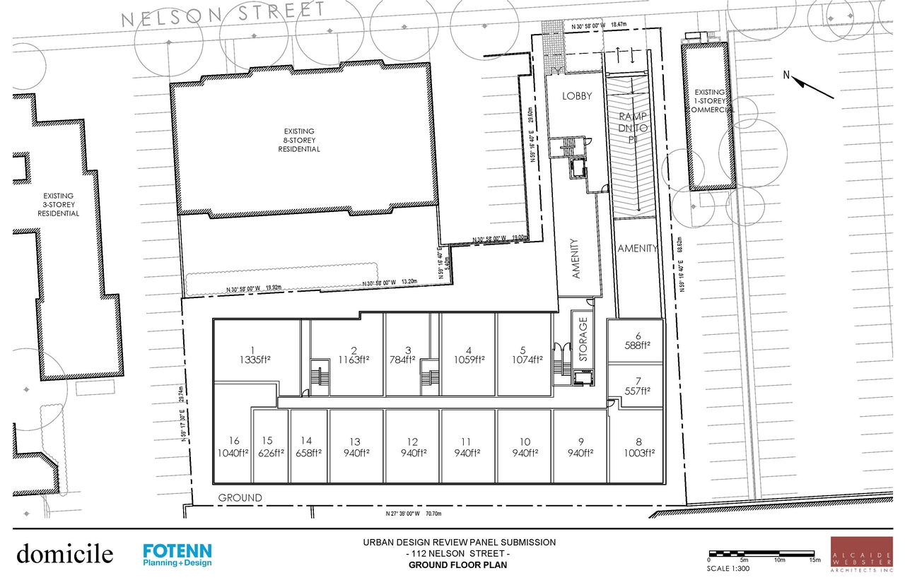 Construction site plan for project from page 14 of the file '2017-12-13 - Design Brief - D02-02-17-114'
