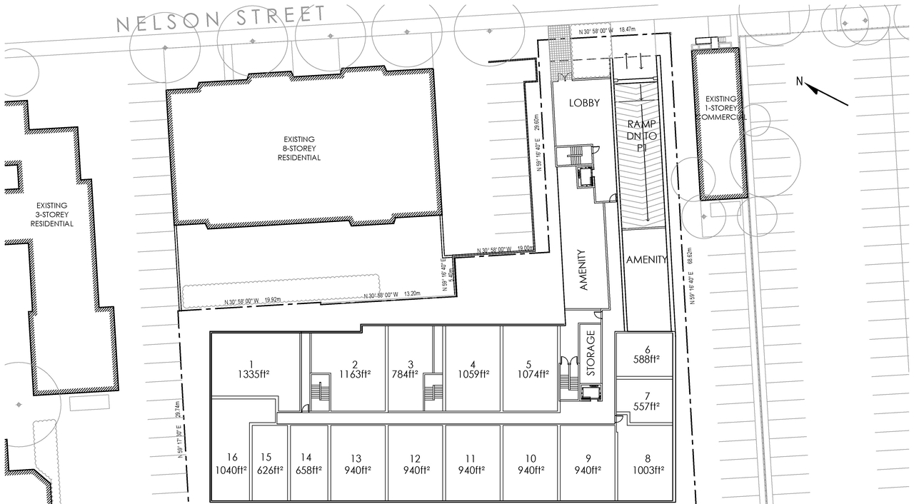 Floor plan for project from page 14 of the file '2017-12-13 - Design Brief - D02-02-17-114'