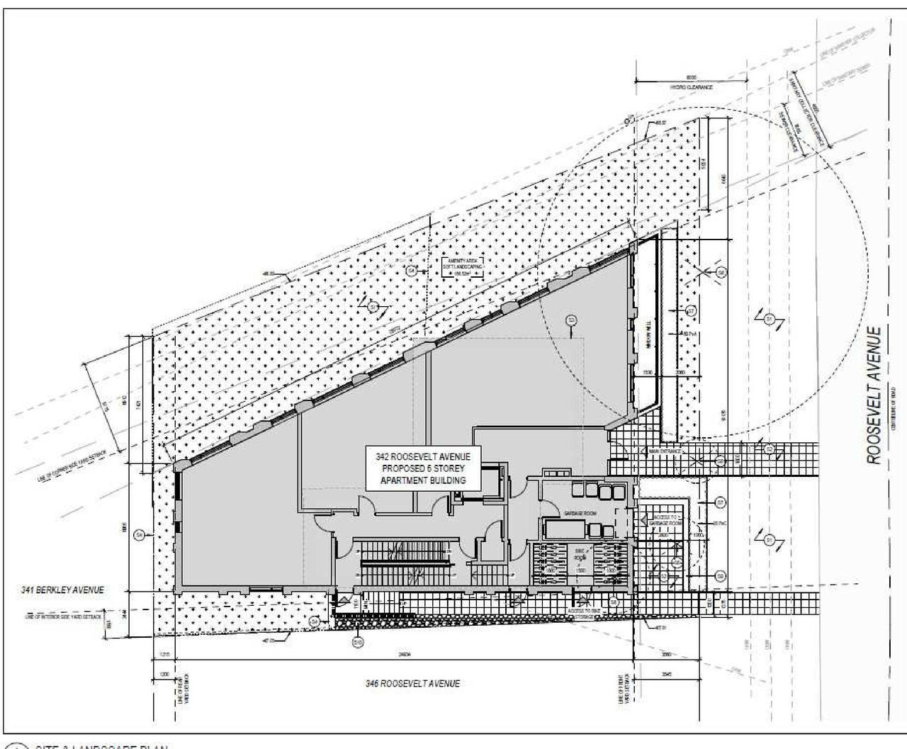 Construction site plan for project from page 11 of the file '2025-08-07 - Urban Design Brief - D02-02-17-0131'