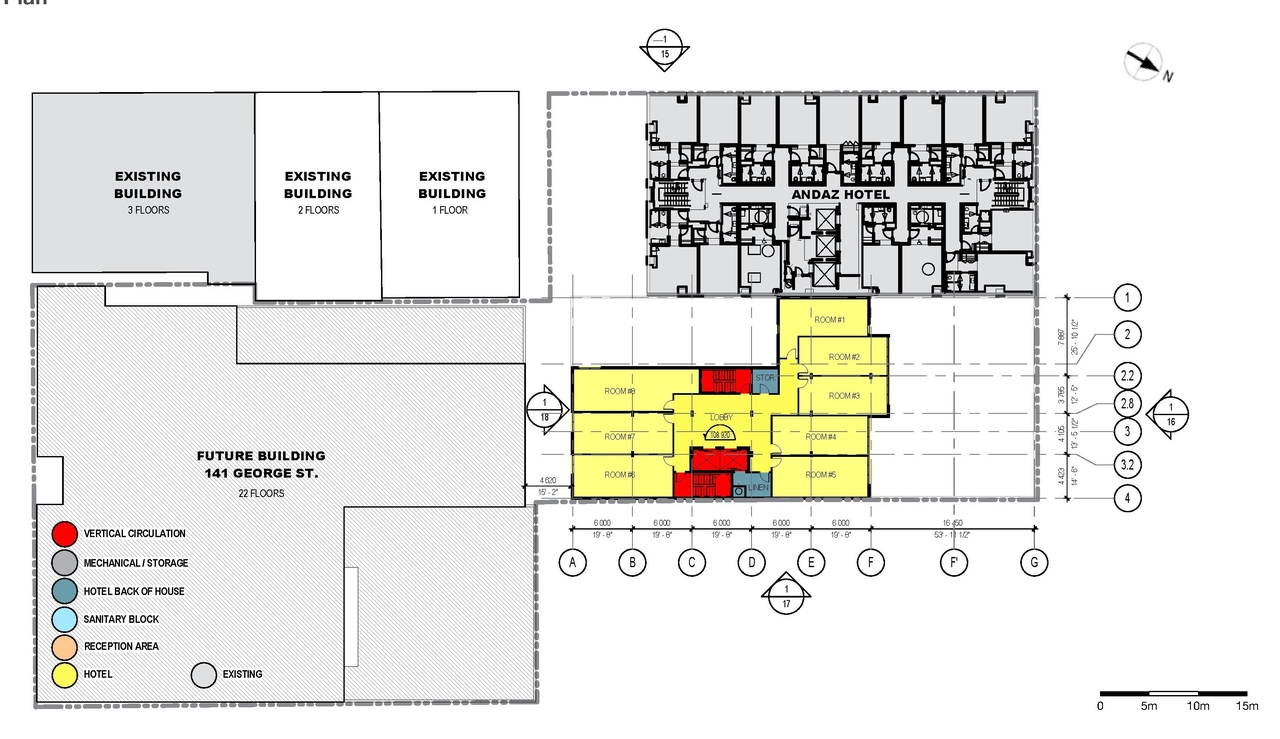 Floor plan for project from page 17 of the file '2018_06_07_Urban Design Review Panel Submission'