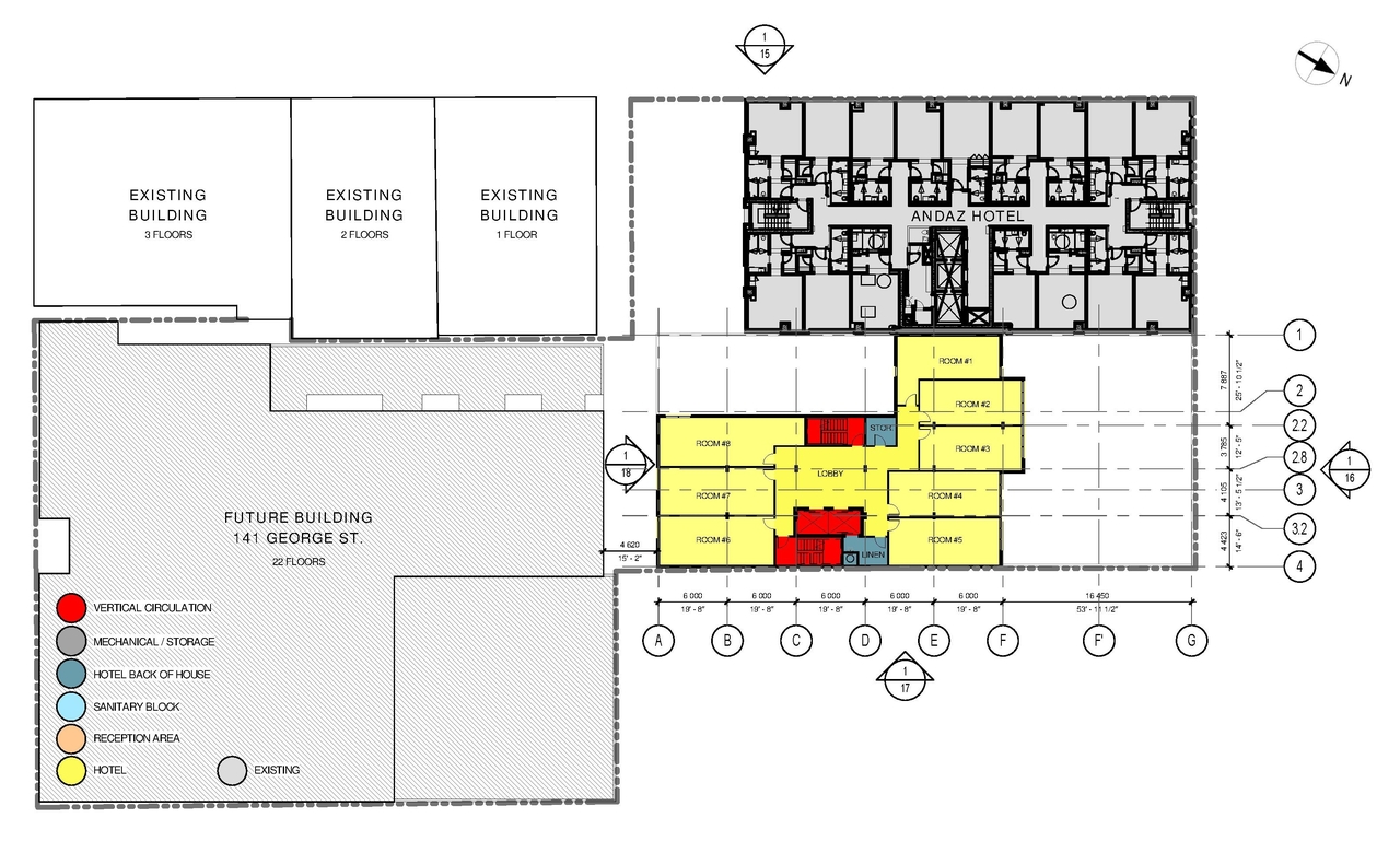 Floor plan for project from page 11 of the file '2018_04_23 - Design Brief - D02-02-18-0038'