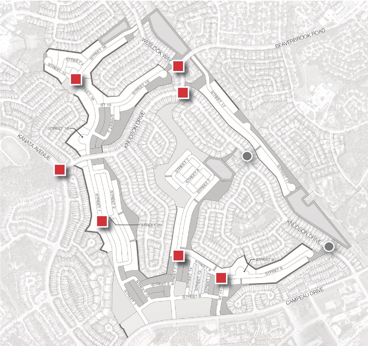 Construction site plan for project from page 41 of the file '2021-06-23 - Urban Design - D02-02-19-0123'