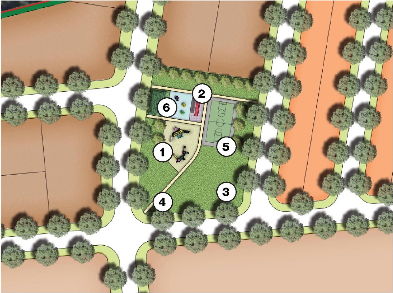 Construction site plan for project from page 31 of the file '2020-07-16- Urban Design Brief- D02-02-19-0123'