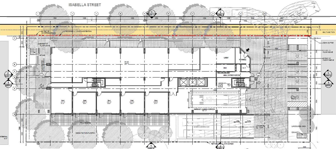 Floor plan for project from page 8 of the file '2020-09-22 - Planning Rationale and Design Brief - D02-02-20-0086'