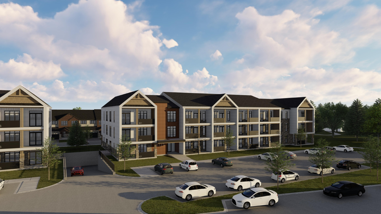 Rendering of building from page 2 of the file '2020-10-13 - Condominium Renderings - D02-02-20-0097'