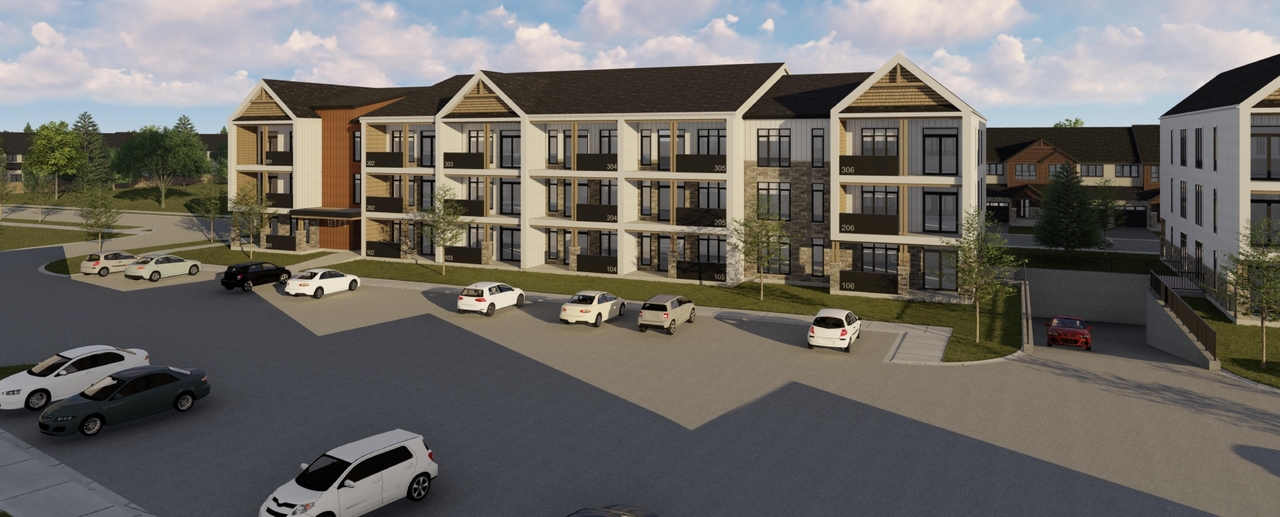 Rendering of building from page 3 of the file '2020-10-13 - Condominium Renderings - D02-02-20-0097'