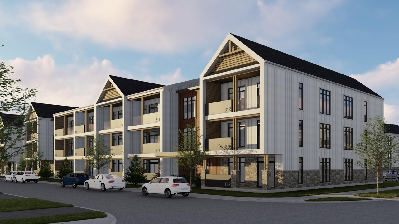 Rendering of building from page 7 of the file '2020-10-13 - Condominium Renderings - D02-02-20-0097'