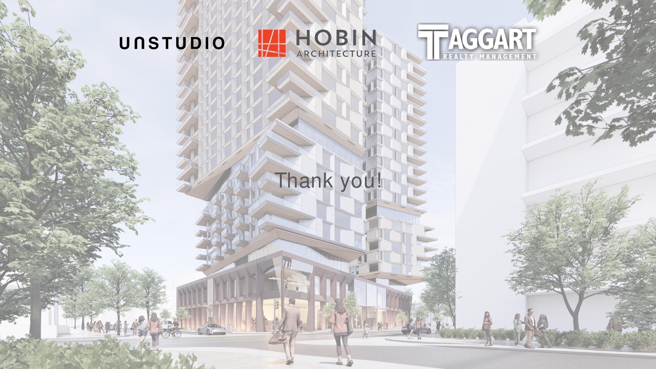 Rendering of building from page 58 of the file '2024-05-07 - Special Design Review Panel Presentation - D02-02-20-0101'