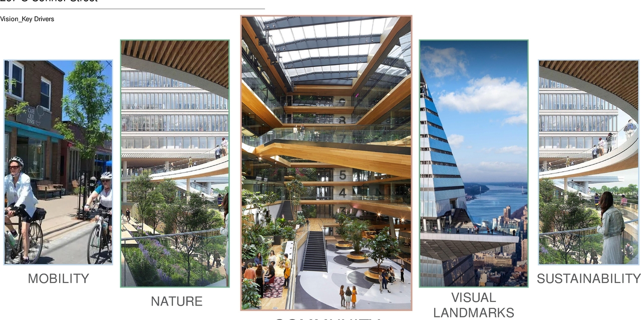 Rendering of building from page 8 of the file '2024-05-07 - Special Design Review Panel Presentation - D02-02-20-0101'