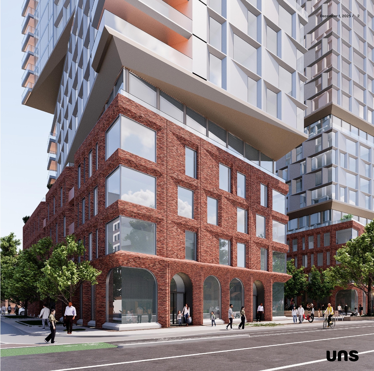 Rendering of building from page 2 of the file '2025-12-04 - Design Brief - D02-02-20-0101'