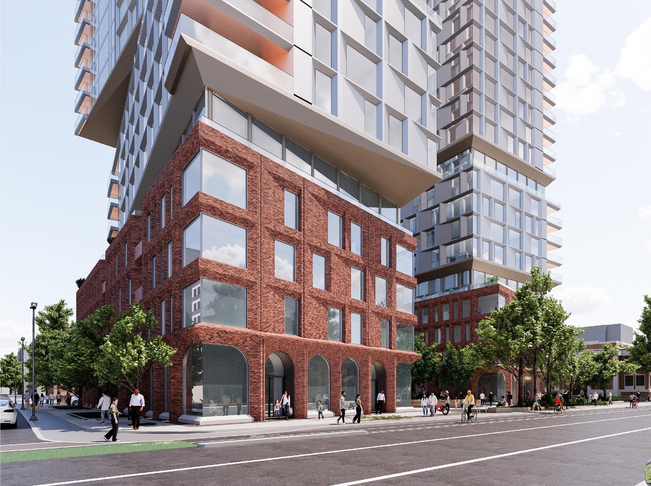 Rendering of building from page 6 of the file '2025-12-04 - Design Brief - D02-02-20-0101'