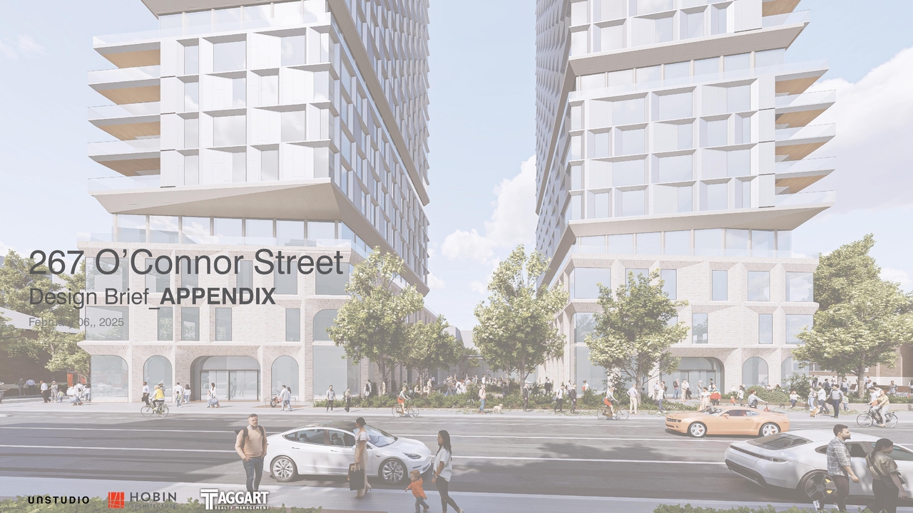 Rendering of building from page 1 of the file '2025-02-24 - Design Brief Appendix - D01-01-20-0019 & D02-02-20-0101'