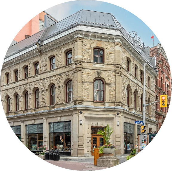 Rendering of building from page 21 of the file '2025-02-24 - Design Brief - D01-01-20-0019 & D02-02-20-0101'