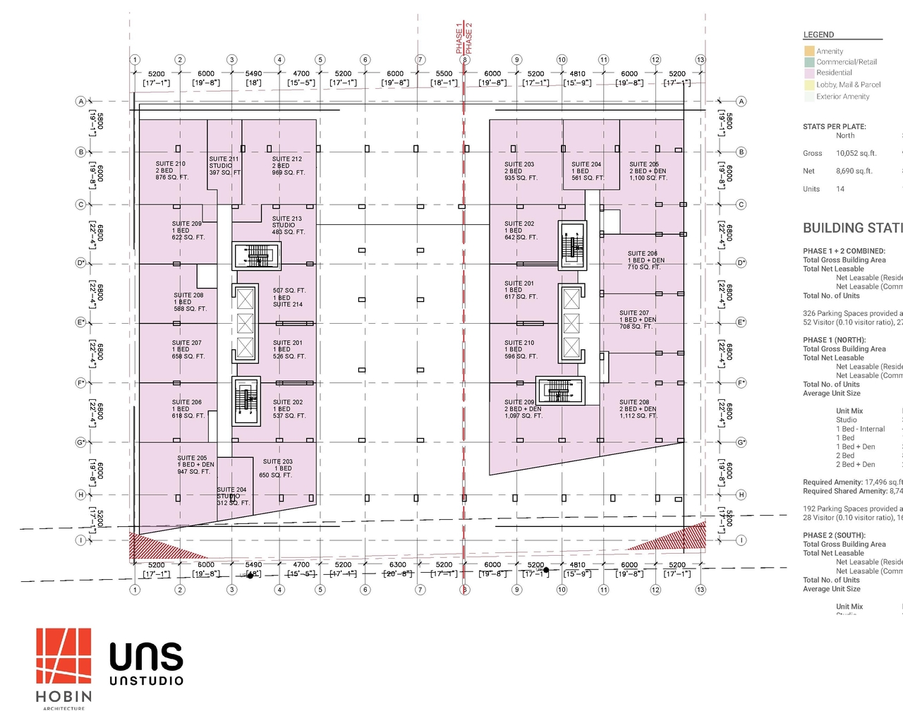 Construction site plan for project from page 50 of the file '2025-02-24 - Design Brief - D01-01-20-0019 & D02-02-20-0101'