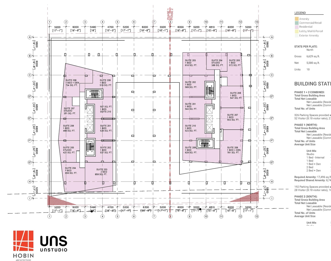 Construction site plan for project from page 53 of the file '2025-02-24 - Design Brief - D01-01-20-0019 & D02-02-20-0101'