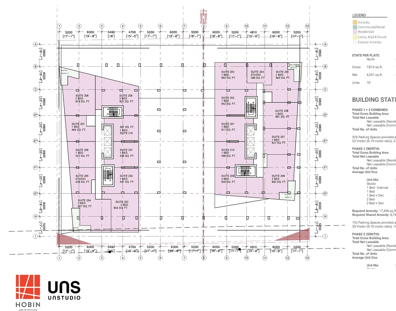 Construction site plan for project from page 54 of the file '2025-02-24 - Design Brief - D01-01-20-0019 & D02-02-20-0101'