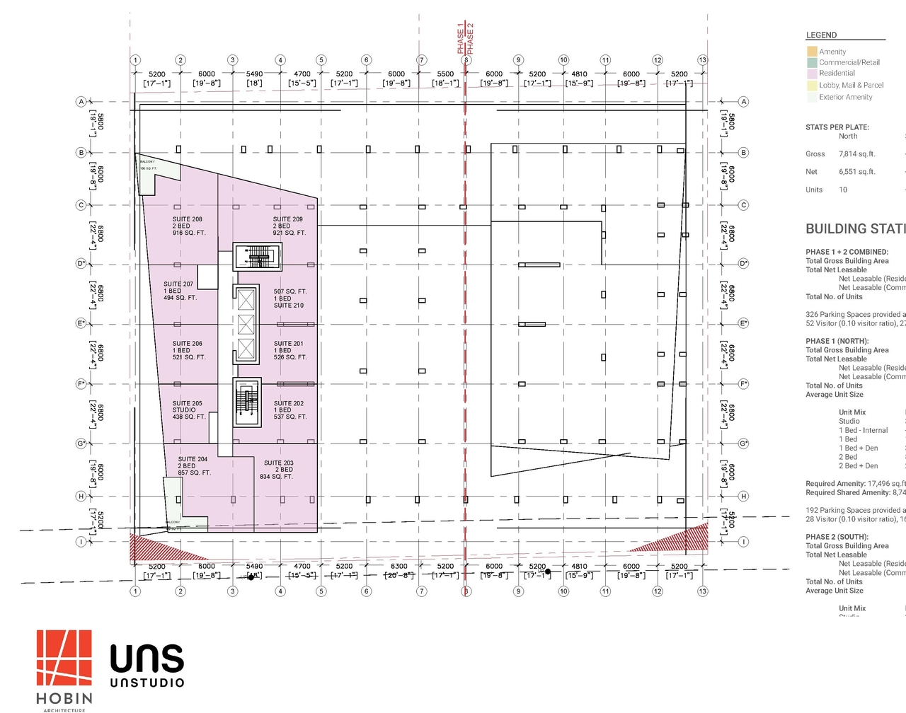 Construction site plan for project from page 56 of the file '2025-02-24 - Design Brief - D01-01-20-0019 & D02-02-20-0101'