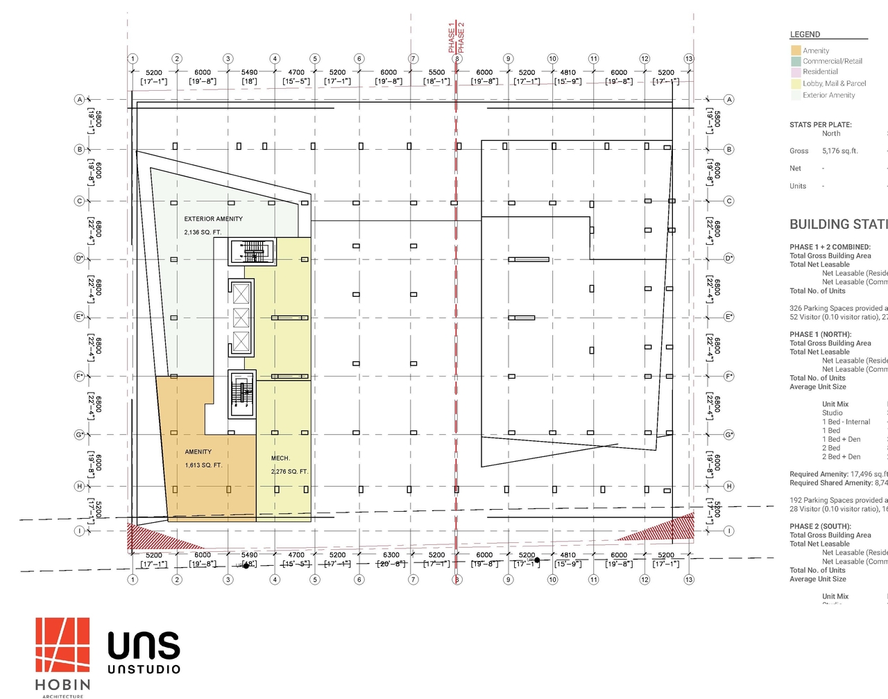 Construction site plan for project from page 57 of the file '2025-02-24 - Design Brief - D01-01-20-0019 & D02-02-20-0101'