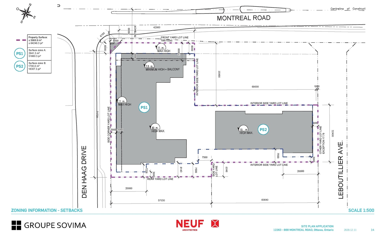 Construction site plan for project from page 14 of the file '2021-01-30 - Planning Design Brief - D02-02-21-0008'