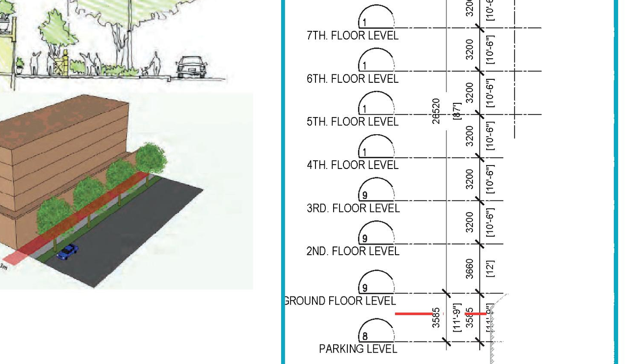 Construction site plan for project from page 17 of the file '2021-01-30 - Planning Design Brief - D02-02-21-0008'