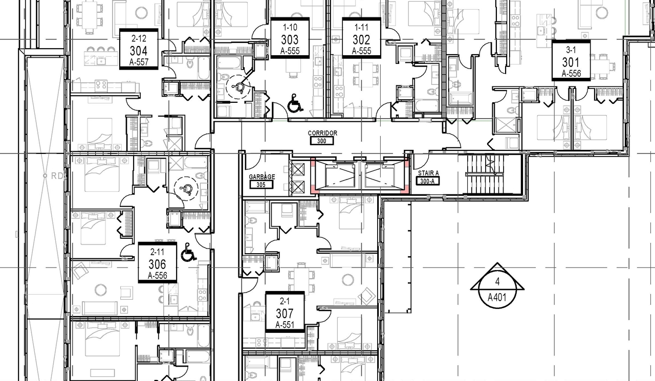 Floor plan for project from page 7 of the file '2023-01-09 - Site & Floor Plans - D02-02-21-0008'
