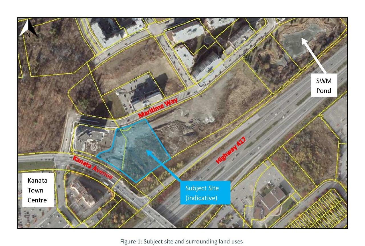 Construction site plan for project from page 6 of the file '2021-02-08 - Planning Rationale and Design Brief - D02-02-21-0009'