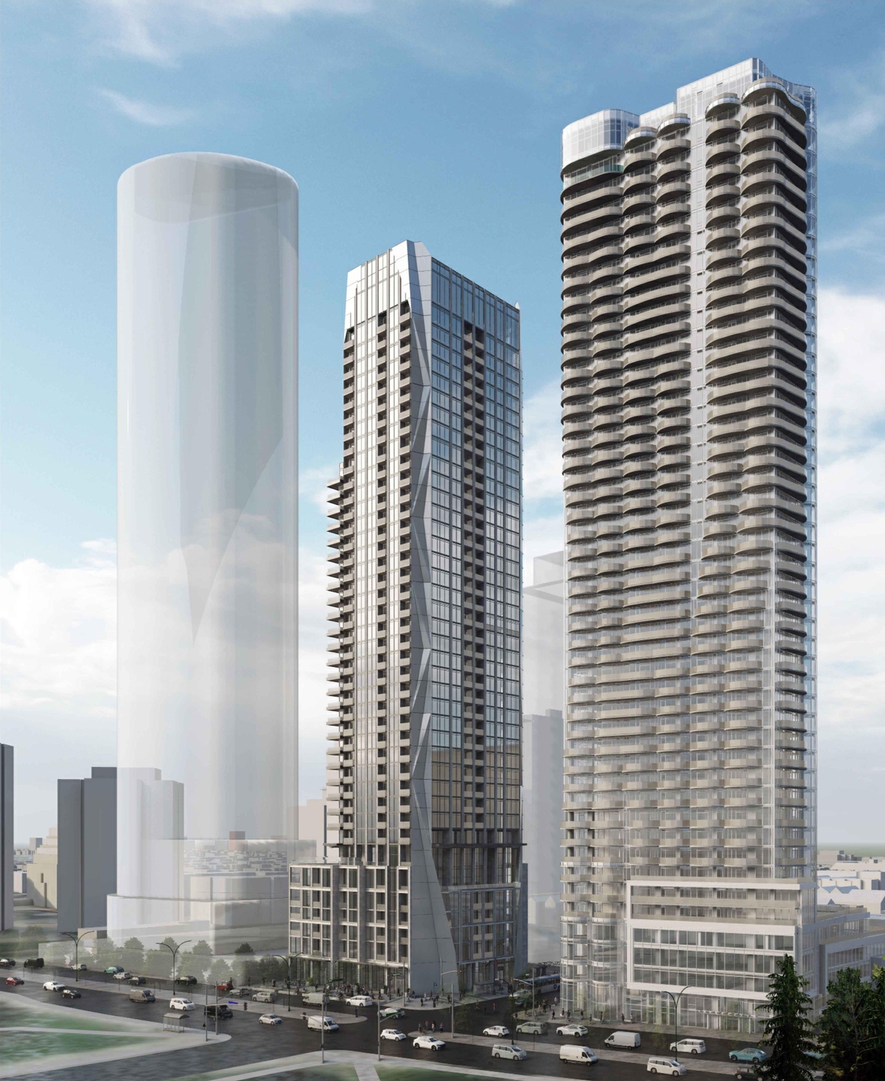 Rendering of building from page 1 of the file '2023-05-05 - Statistics, Floor, Sections, Elevations, Views Plans - D02-02-21-0045'