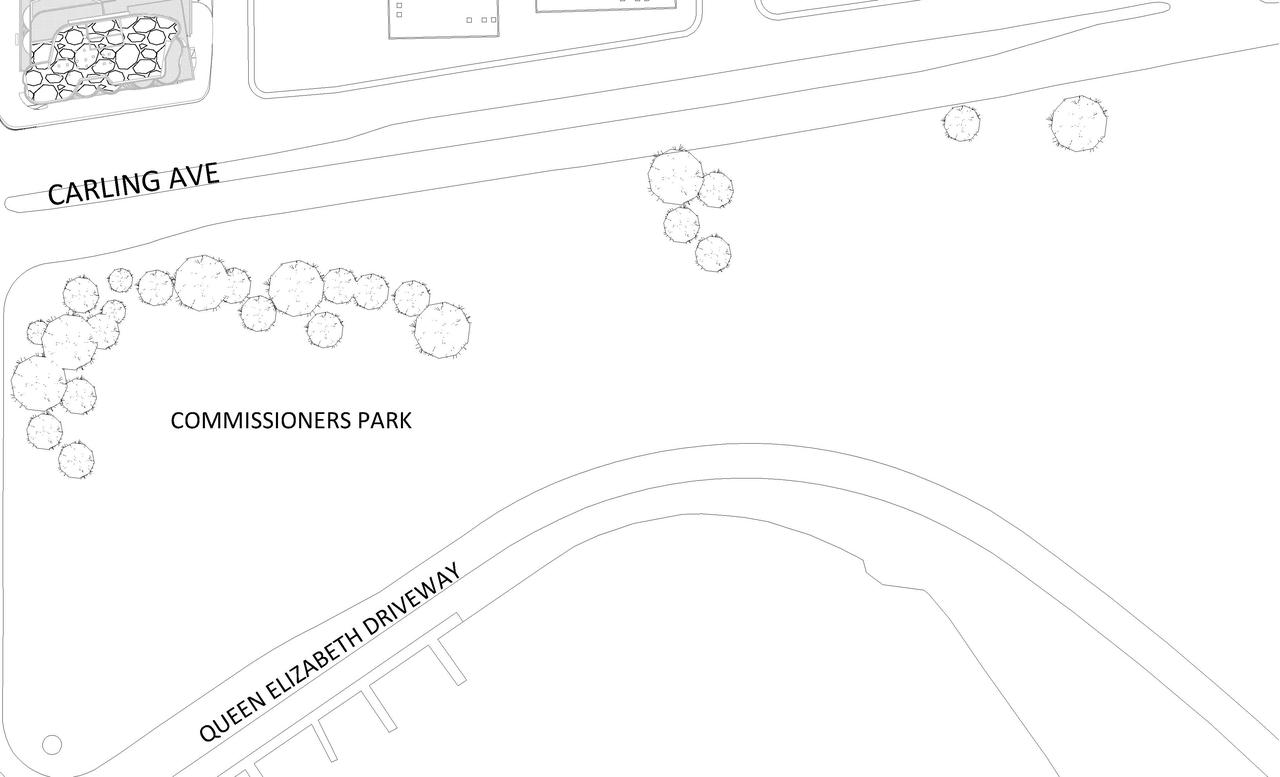 Construction site plan for project from page 4 of the file '2023-05-05 - Statistics, Floor, Sections, Elevations, Views Plans - D02-02-21-0045'