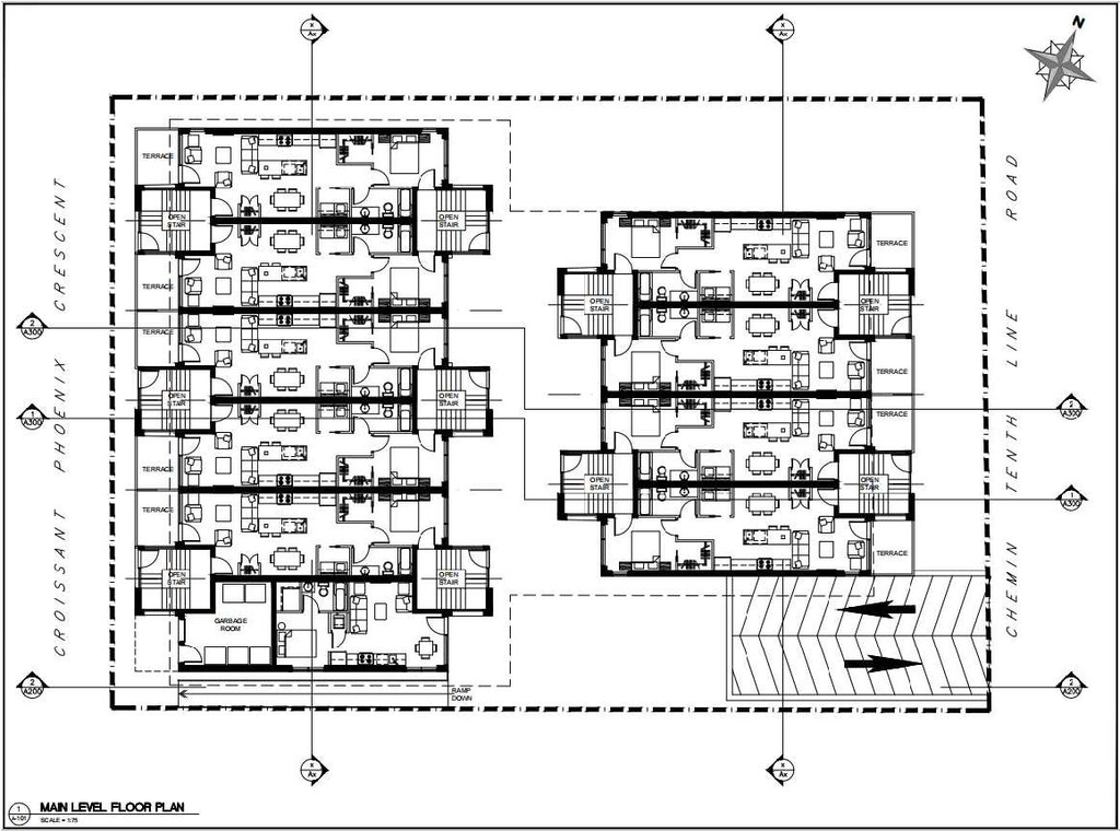Construction site plan for project from page 18 of the file '2021-06-16 - Design Brief - D02-02-21-0055'